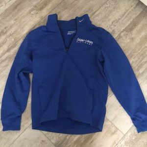 Nike golf St. Louis 1/4 zip (blue)